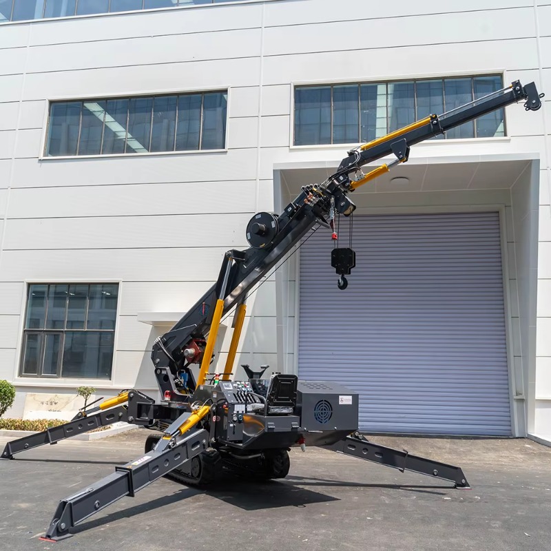 Heavy Equipment Lift - รถเครนขนาดเล็กแบบไฮดรอลิกไฟฟ้า ควบคุมระยะไกล สำหรับงานยกหนัก