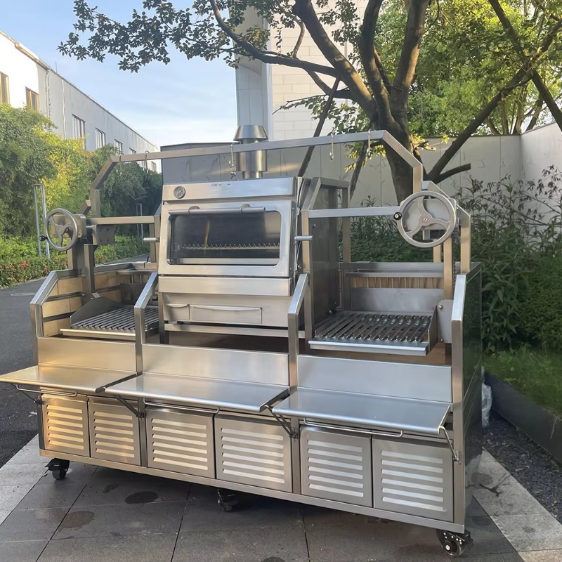 Heavy Equipment In Kitchen - อุปกรณ์ครัวเชิงพาณิชย์ เตาย่างบาร์บีคิวแบบแบน ทนทาน สำหรับย่างสเต็กและเนื้อสัตว์ แบบกำหนดเองได้
