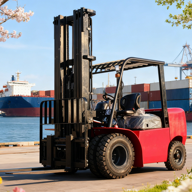 Heavy Equipment Lift - รถยกดีเซลสำหรับงานหนัก 8 ตัน พร้อมความสูงยก 6 เมตร