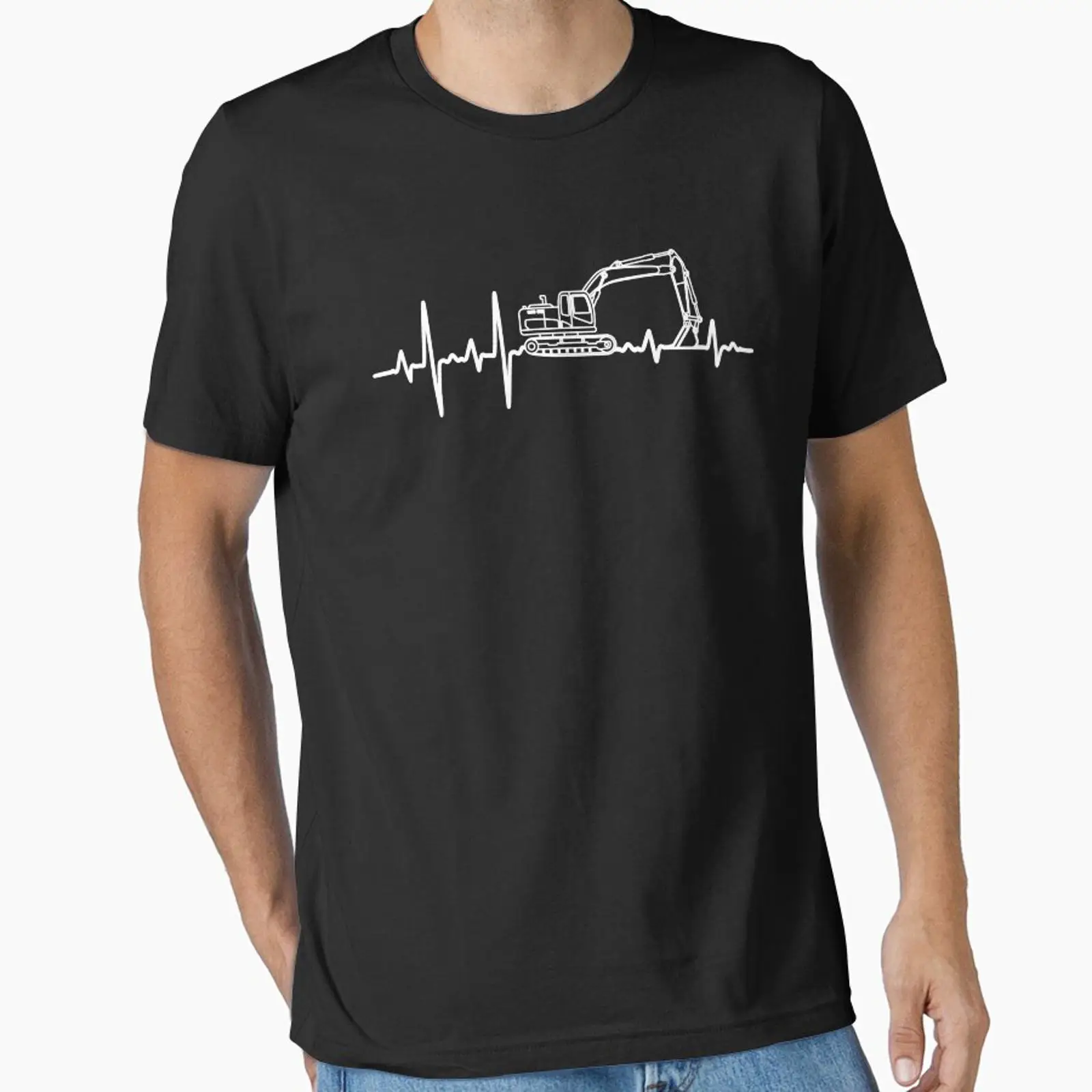 Heavy Equipment Driver - เสื้อยืด KrauT ลายกราฟิกวินเทจ รุ่น Heavy Equipment