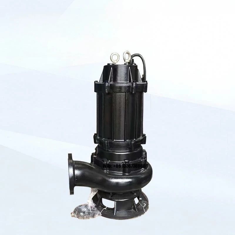 Submersible Pump Sewage - ปั๊มดูดสิ่งปฏิกูลแบบจุ่มใต้น้ำ 4 กิโลวัตต์ ปั๊มยกน้ำเสียแบบอินไลน์สำหรับน้ำสกปรก