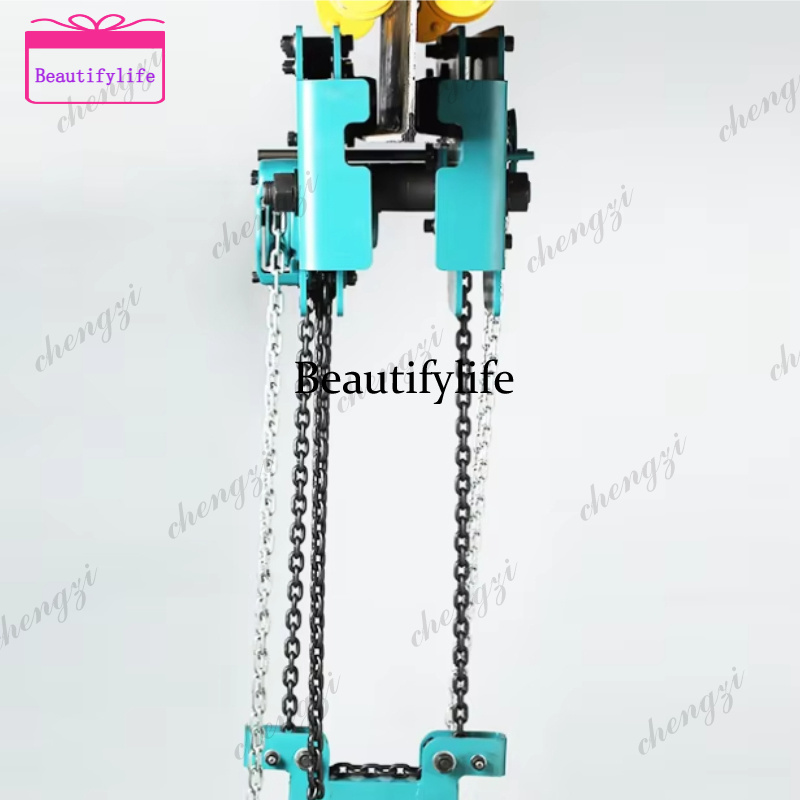 Heavy Equipment Lift - รอกโซ่ยกแบบมือหมุนสองสายโซ่ รุ่น a55 สำหรับงานหนัก อุปกรณ์ยกและขนย้ายสำหรับงานอุตสาหกรรม