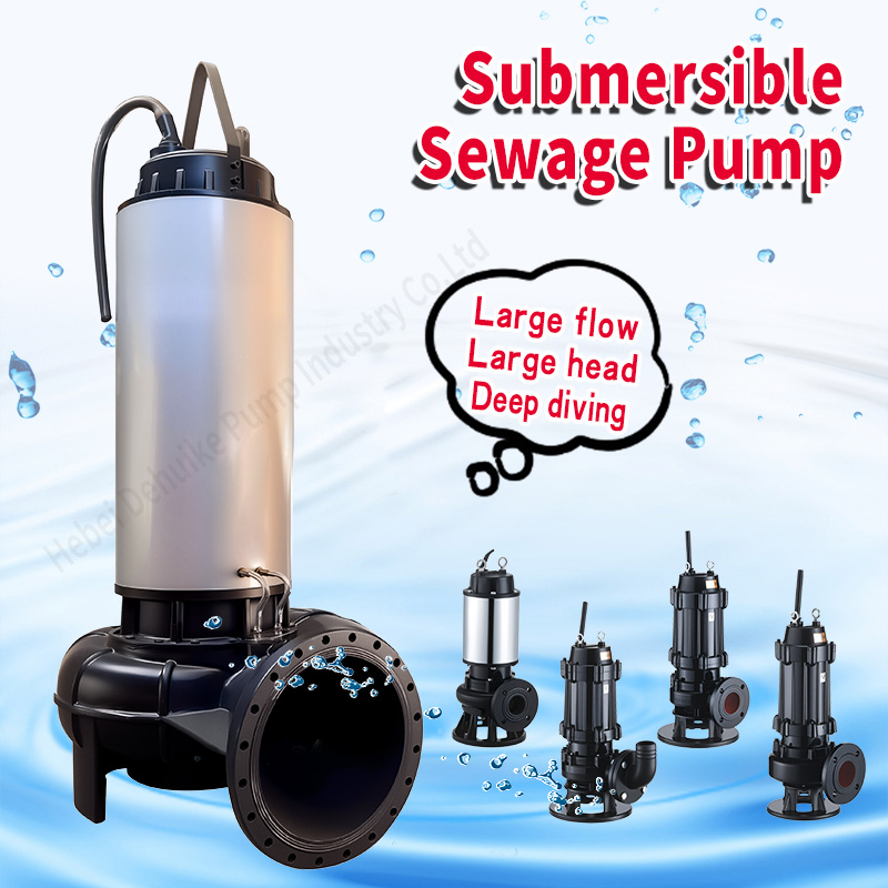 ปั๊มน้ำเสีย ปั๊มดูดทรายใต้น้ำ  - Submersible Pump Sewage บทวิจารณ์และราคา