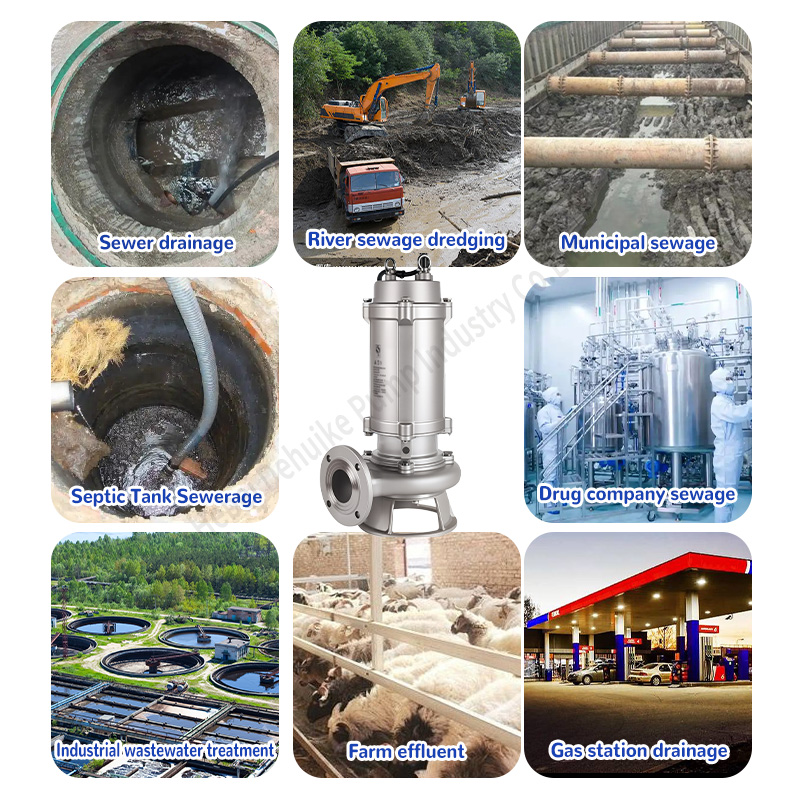 ปั๊มน้ำเสีย ปั๊มดูดทรายใต้น้ำ  - Submersible Pump Sewage บทวิจารณ์และราคา