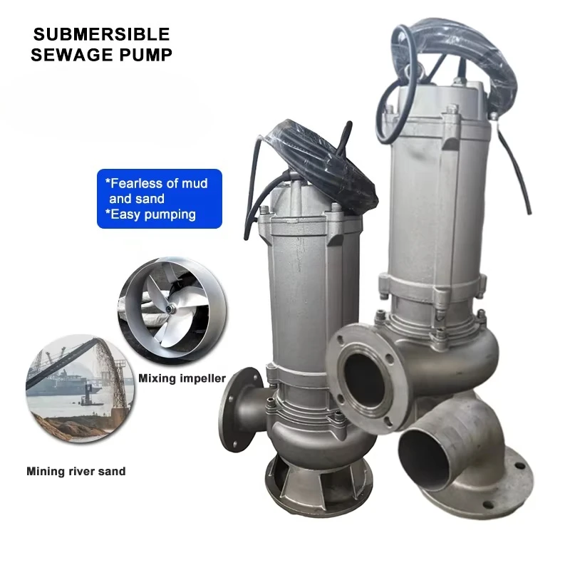 มอเตอร์ปั๊มน้ำเสียอุตสาหกรรมกำ - Submersible Pump Sewage บทวิจารณ์และราคา