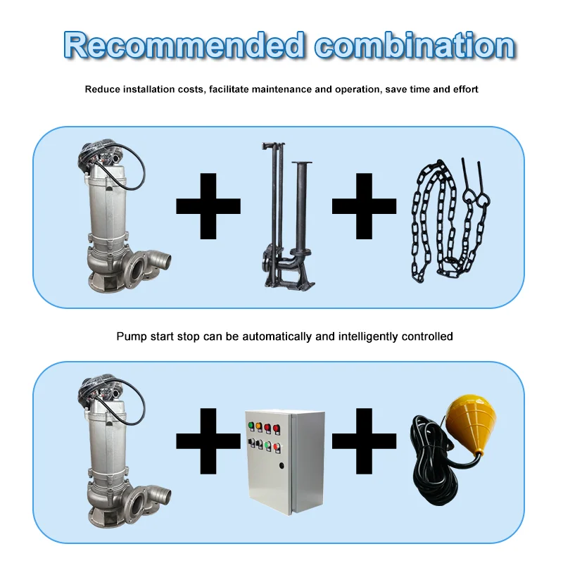 ปั๊มน้ำเสียสแตนเลสแบบจุ่มใต้น้ - Submersible Pump Sewage บทวิจารณ์และราคา