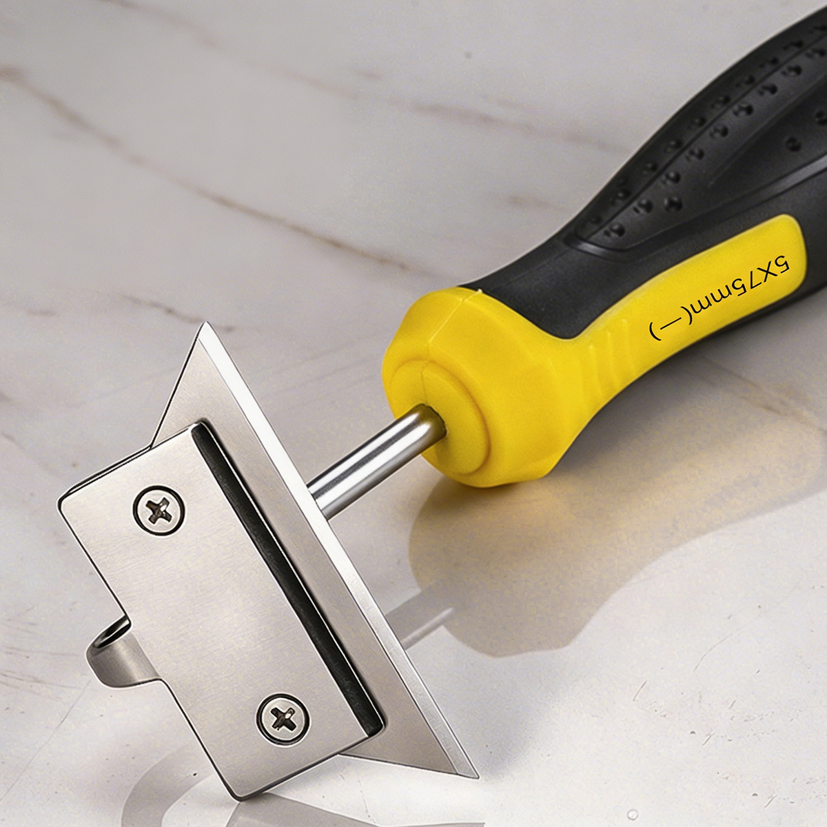 มีดขูดคราบไขมันโลหะ  ทำจากเหล็ - Heavy Equipment Scraper บทวิจารณ์และราคา