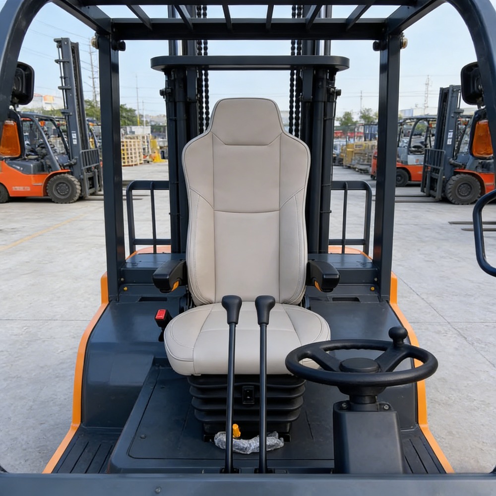 เบาะนั่งคนขับแบบกลไกหนังแท้ ทน - Heavy Equipment Driver บทวิจารณ์และราคา