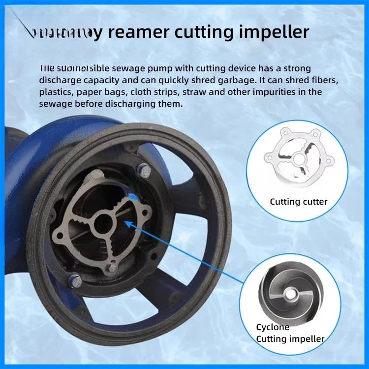 ปั๊มน้ำเสียแบบจุ่มใต้น้ำชนิดยก - Submersible Pump Sewage บทวิจารณ์และราคา