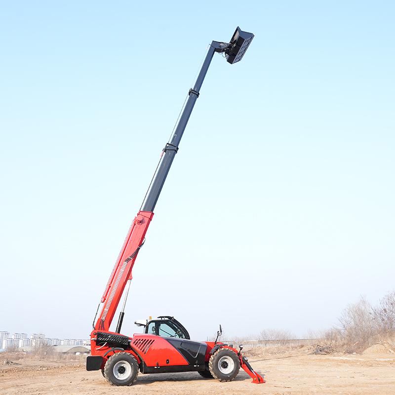 รถยกเทเลสโคปิคบรรทุกหนัก 10 ตั - Telescopic Handler Boom บทวิจารณ์และราคา