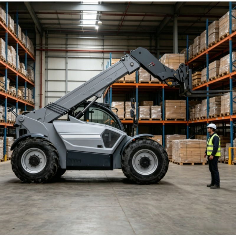 รถยกเทเลสโคปิกแบบปรับแต่งได้อเ - Telescopic Handler Boom บทวิจารณ์และราคา