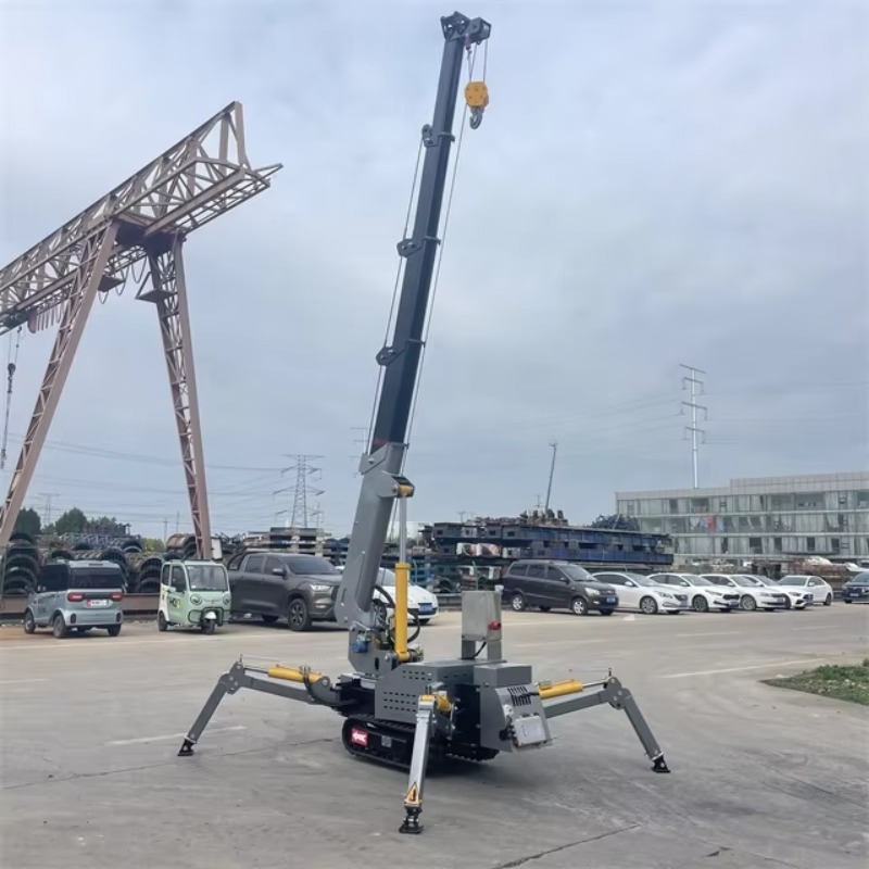 รถเครนขนาดเล็กแบบพับได้ ควบคุม - Heavy Equipment Lift บทวิจารณ์และราคา
