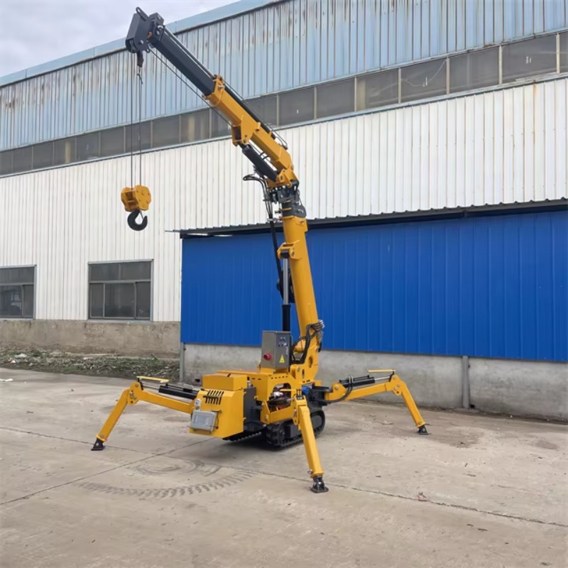 รถเครนขนาดเล็กแบบพับได้ ควบคุม - Heavy Equipment Lift บทวิจารณ์และราคา