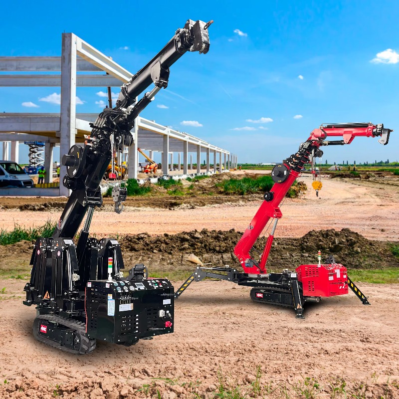 รถเครนขนาดเล็กแบบพับได้ ควบคุม - Heavy Equipment Lift บทวิจารณ์และราคา