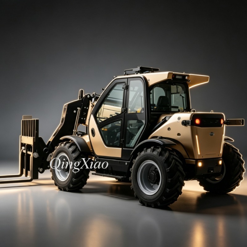 รถยกโฟบ 4x4 แบบแขนยืดได้ พร้อม - Telescopic Handler Boom บทวิจารณ์และราคา