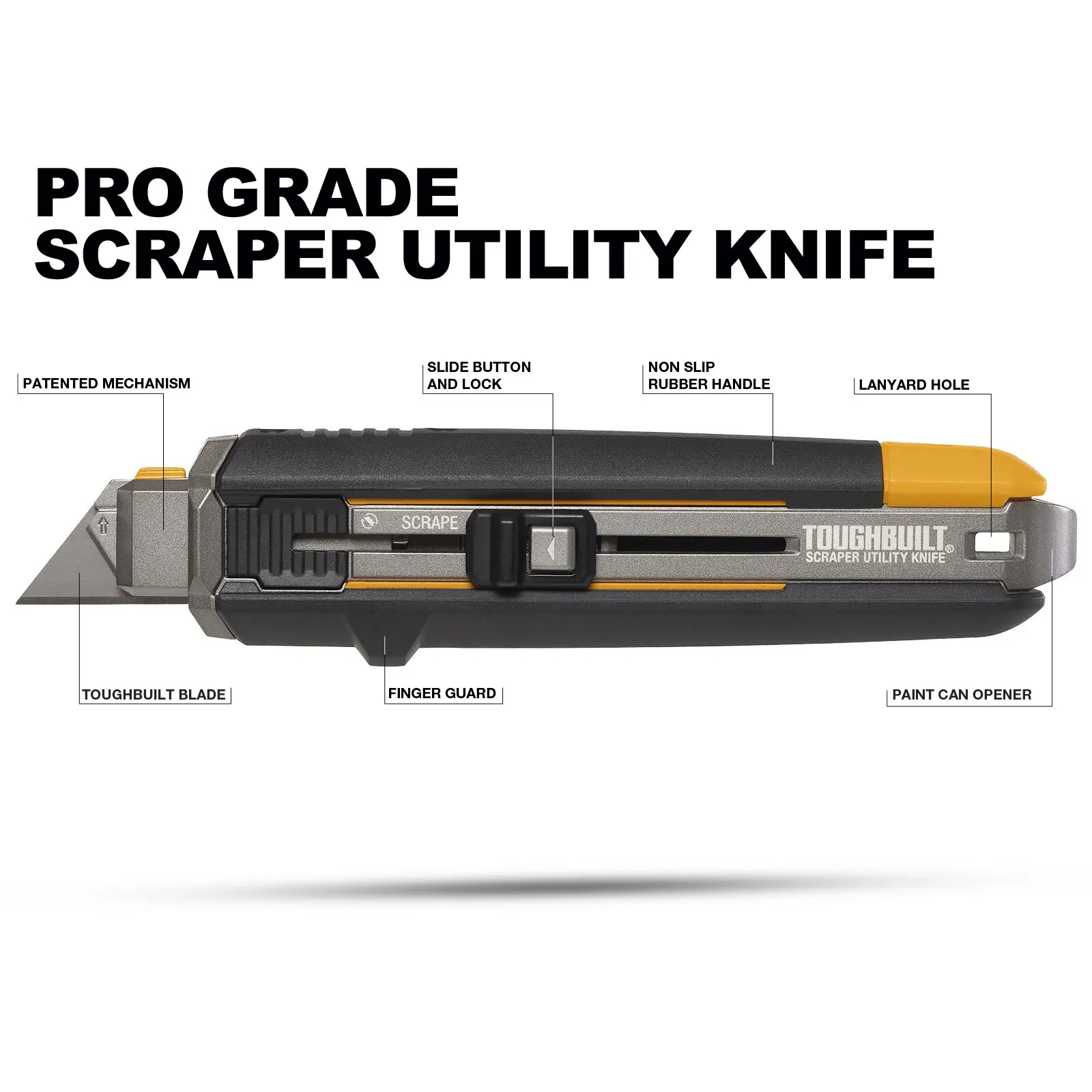 มีดตัดอเนกประสงค์ TOUGHBUIL รุ - Heavy Equipment Scraper บทวิจารณ์และราคา