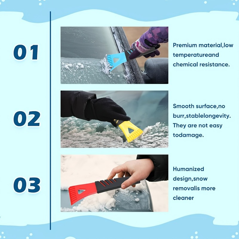 ที่ขูดน้ำแข็ง PVC แบบหนา 1 ชิ้ - Heavy Equipment Scraper บทวิจารณ์และราคา