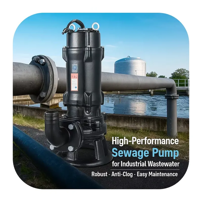 ปั๊มน้ำเสียแบบจุ่มใต้น้ำ 5.075 - Submersible Pump Sewage บทวิจารณ์และราคา