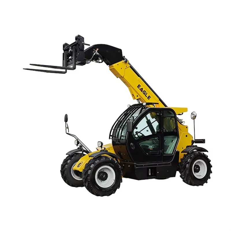 รถยกเทเลสโคปิคยี่ห้อ EAGLE ขับ - Telescopic Handler Boom บทวิจารณ์และราคา