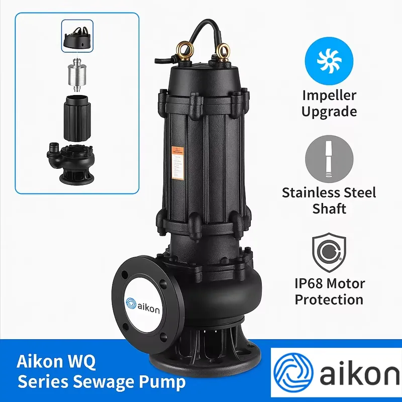 ปั๊มน้ำเสียแบบจุ่มไฟฟ้า สแตนเล - Submersible Pump Sewage บทวิจารณ์และราคา