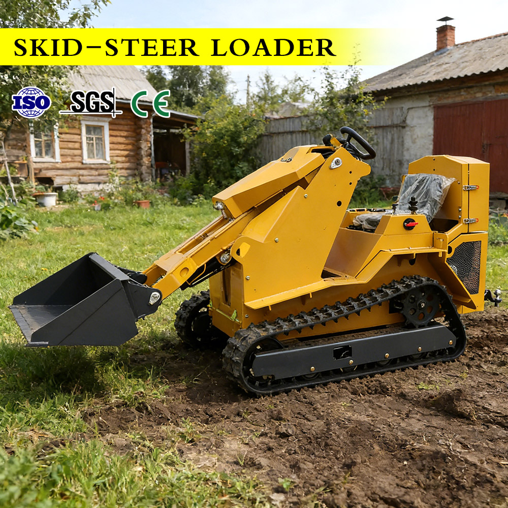รถตักล้อยางขนาดเล็กแบบตีนตะขาบ - Heavy Equipment China Brand บทวิจารณ์และราคา