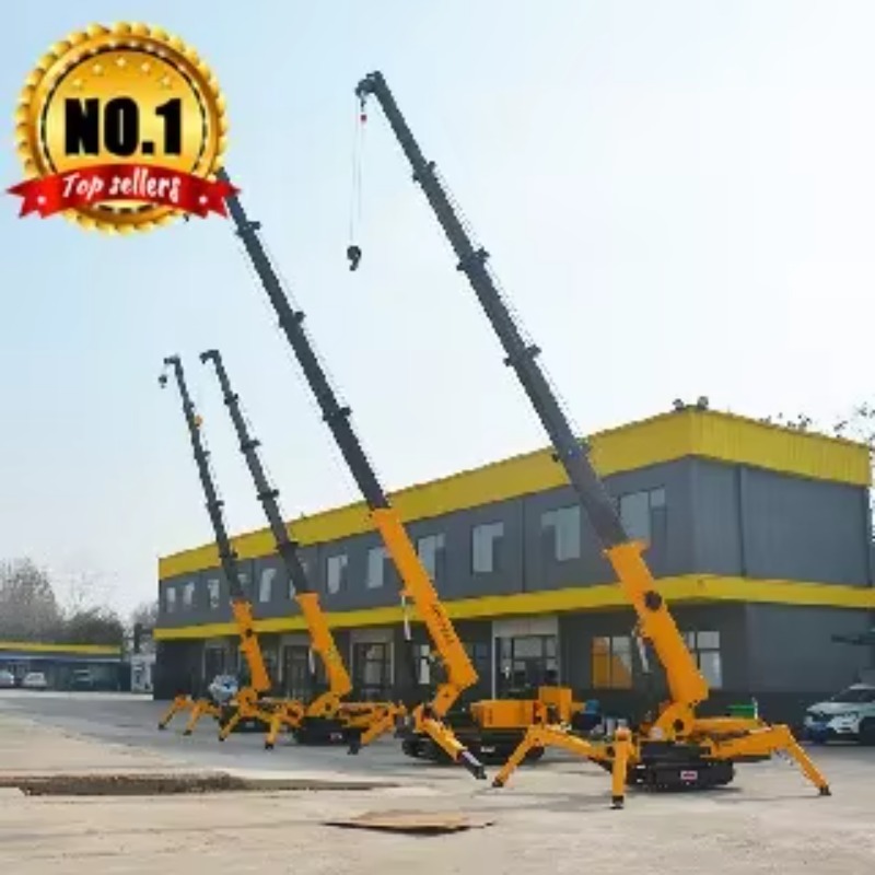 รถเครนไฮดรอลิก 8 ตัน แบบตีนตะข - Heavy Equipment Lift บทวิจารณ์และราคา