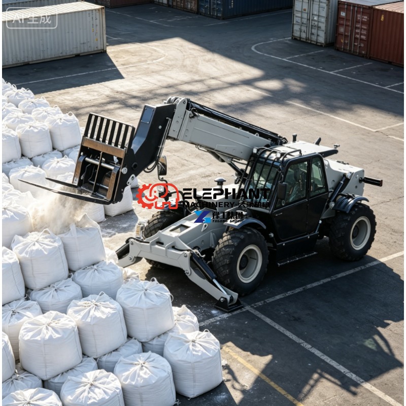 รถยกเทเลแฮนด์เลอร์ 4 ตัน 14 เม - Telescopic Handler Boom บทวิจารณ์และราคา